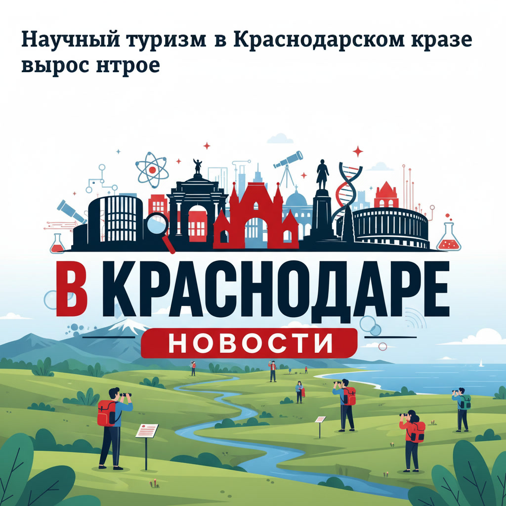 Научный туризм в Краснодарском крае вырос втрое